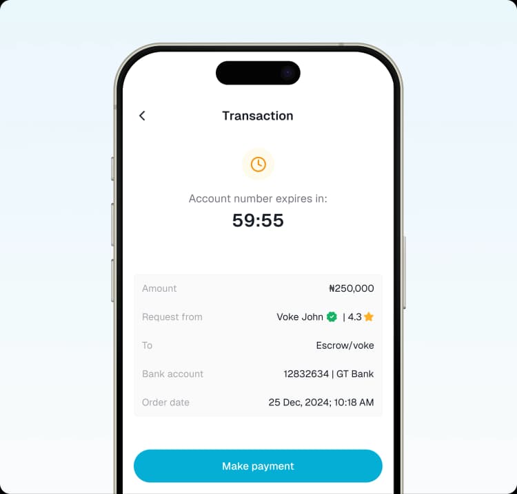 Transparent Checkout Experience