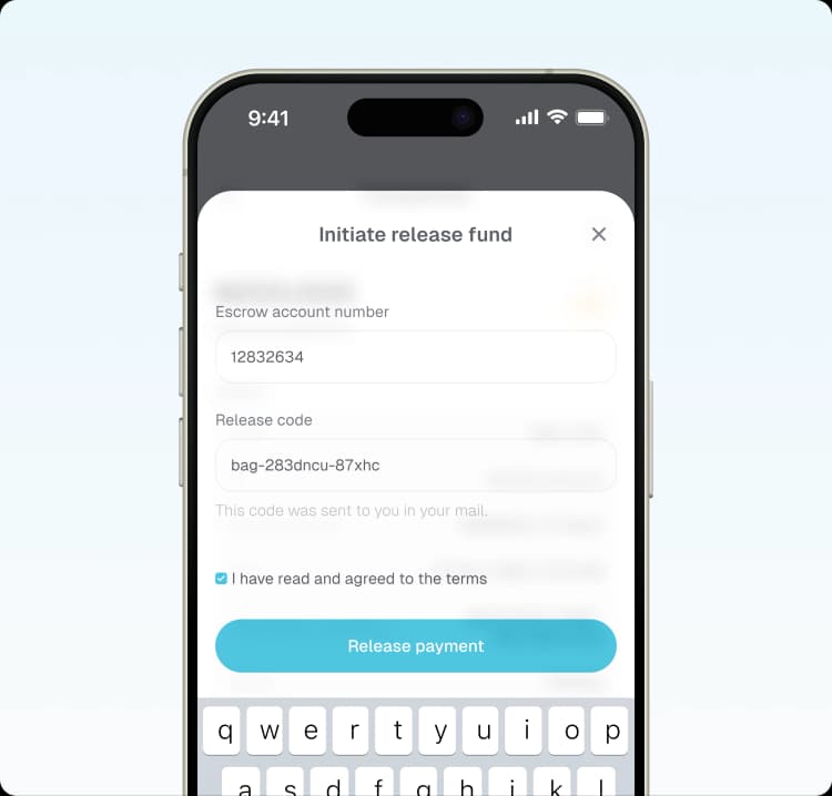 Release Funds Only When You’re Satisfied